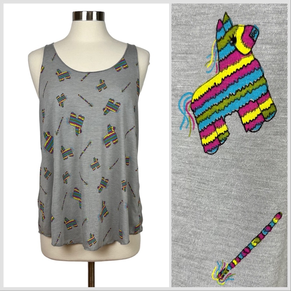 Weekend Soul Piñata Tank Top New with Tags